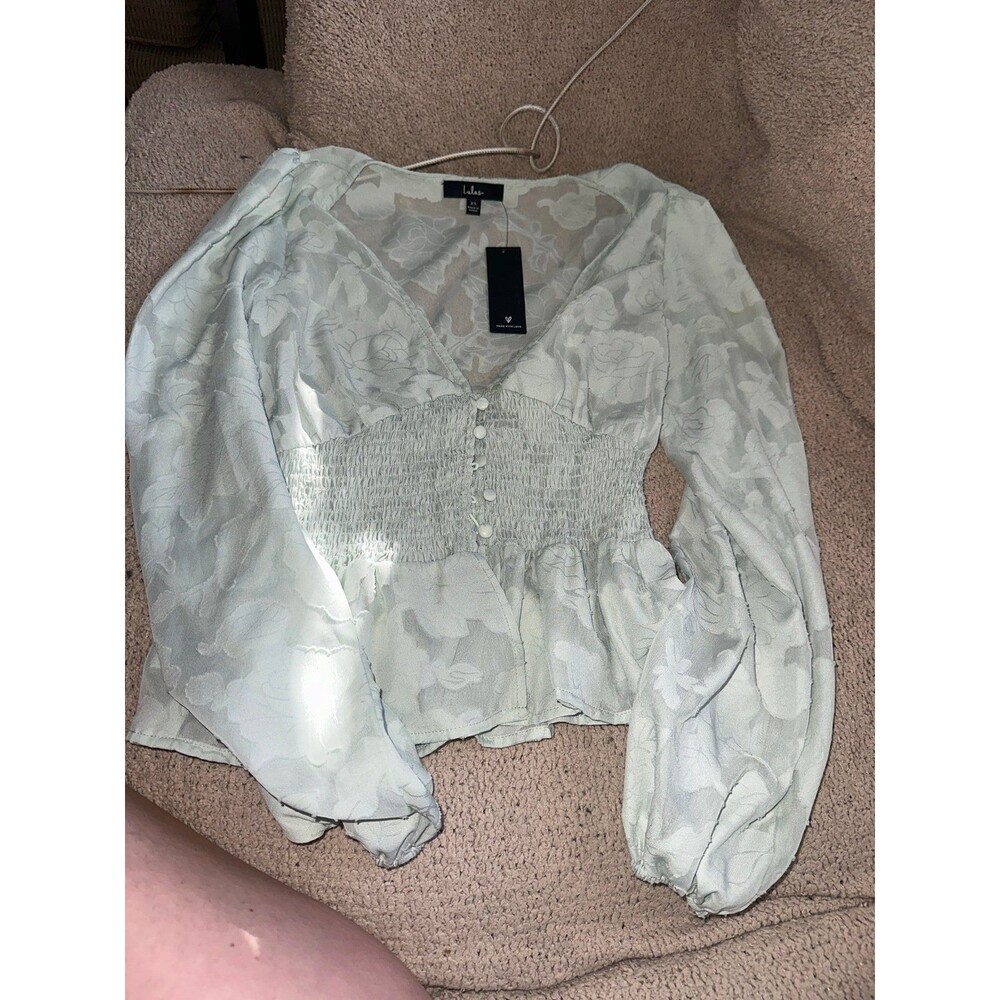 Lulus NWT teal top